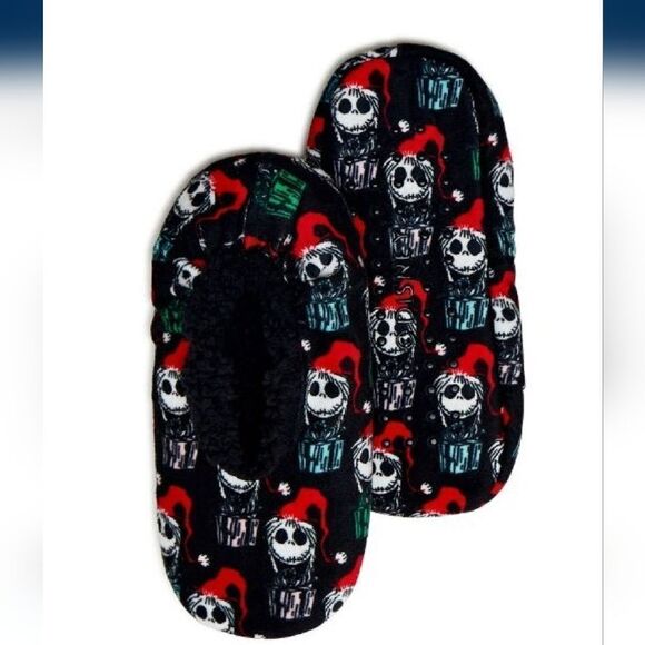 New women's Disney's Nightmare Before Christmas Sherpa Fuzzy Baba slipper - Picture 4 of 8
